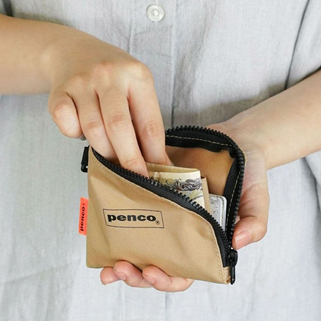penco L-Zip Purse / กระเป๋าเงิน ซิปตัว L แบรนด์ penco จากประเทศญี่ปุ่น รูปที่ 4