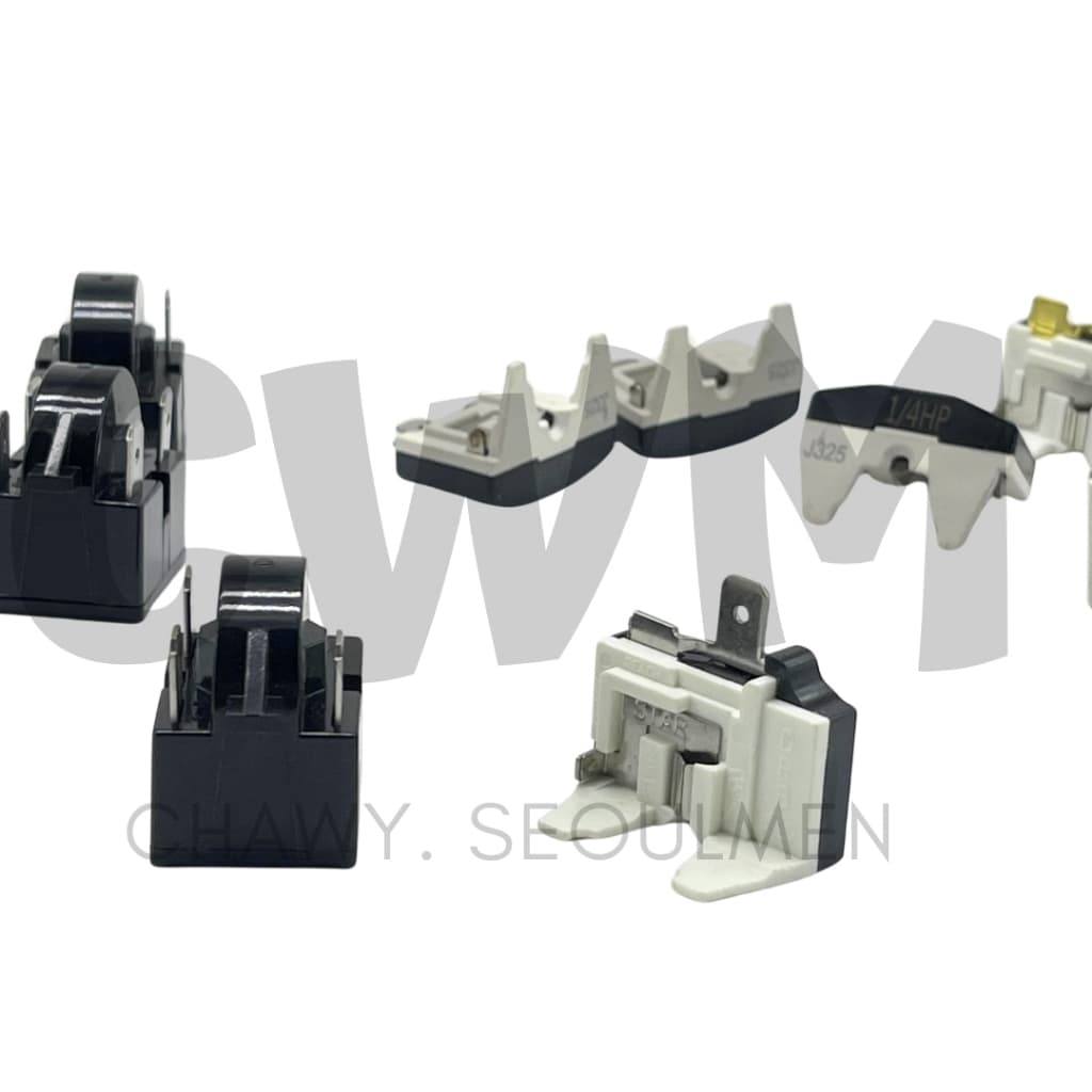 ic relay ตู้เย็น ตู้แช่ รีเลย์ 1-4ขา ไอซี โอเวอร์โหลดตู้เย็น overload 1/2-1/8 HP รูปที่ 3