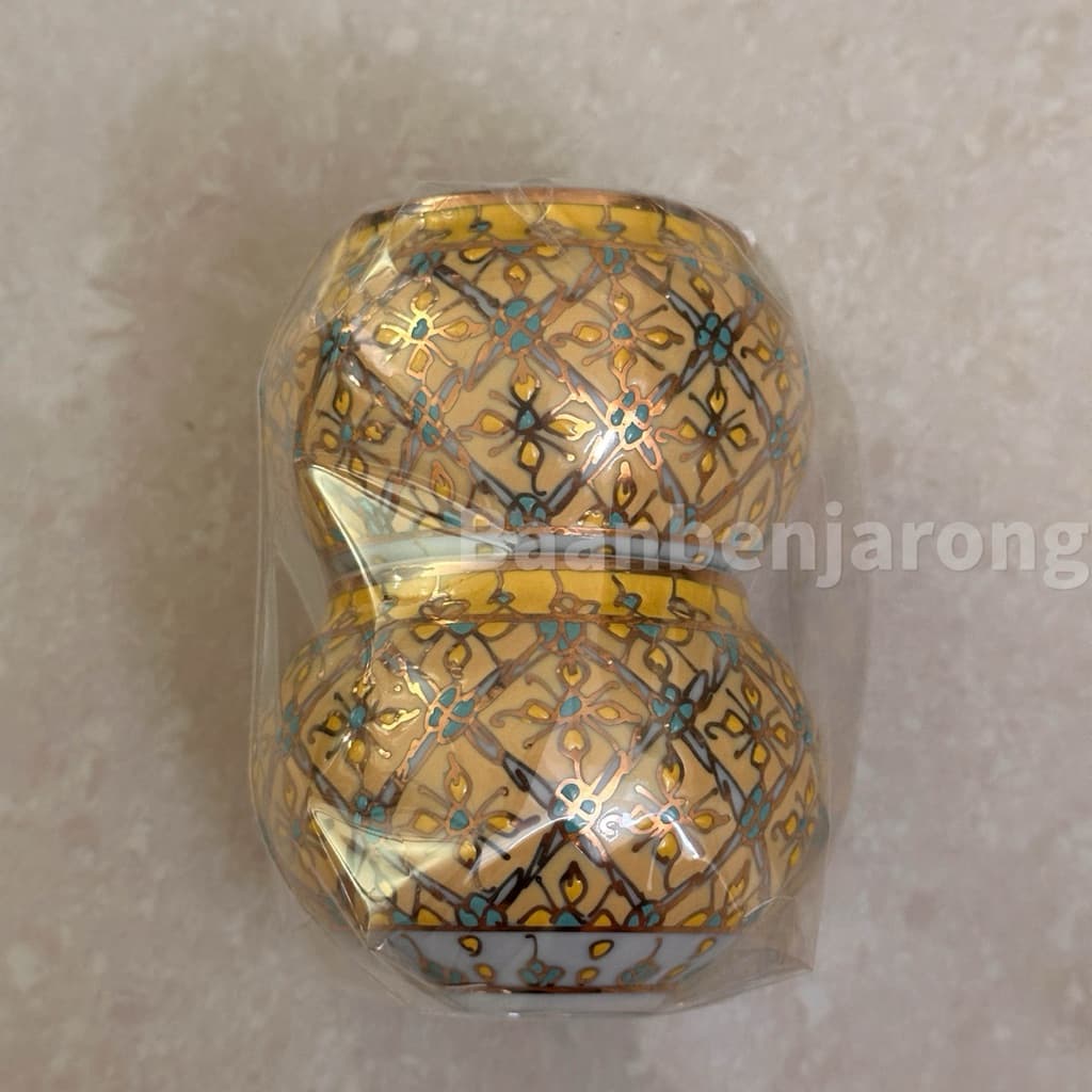 ราคาพิเศษ โถน้ำนกเบญจรงค์ ใหญ่ เบญจรงค์ ถ้วยน้ำนก นกเขา เลี้ยงนก ประกวดนก รูปที่ 2