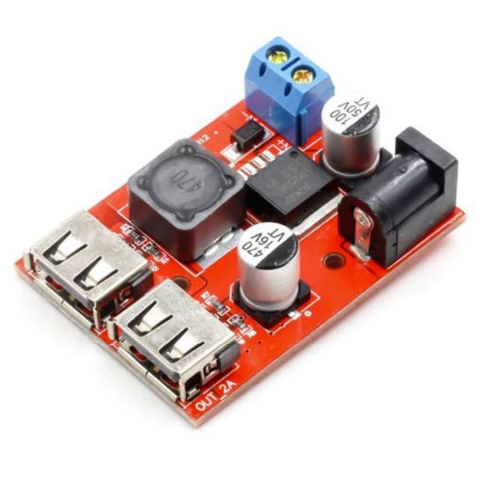 โมดูลแปลงไฟ DC-DC Step-Down 6V-40V เป็น 5V 3A รูปที่ 4