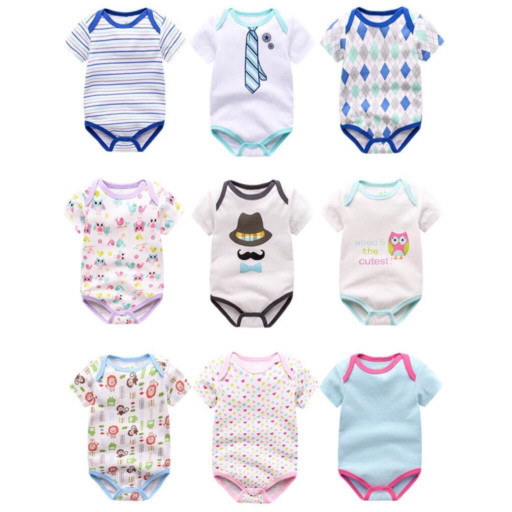CICI ชุดเสื้อผ้าเด็กชายแรกเกิด 0-24 เดือน หลากสี 100% ผ้าฝ้าย รูปที่ 8