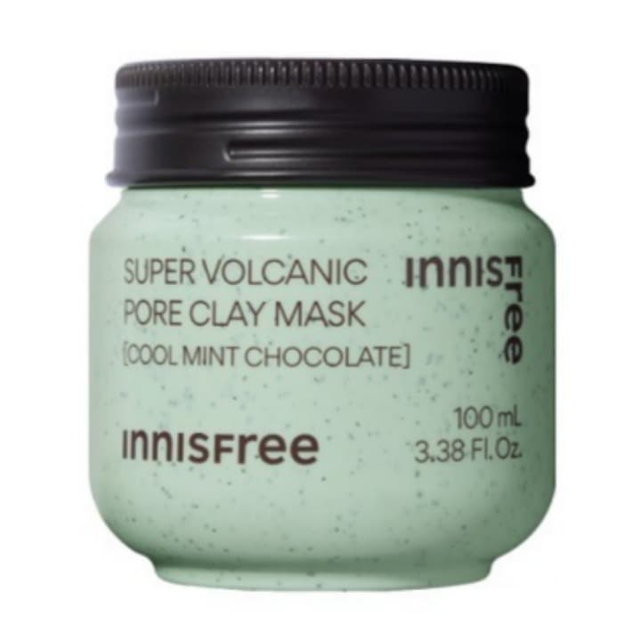 Innisfree Super Volcanic Pore Clay Mask 2X / Super Volcanic Pore Clay Mask Cool Mint Chocolate 100ml รูปที่ 1
