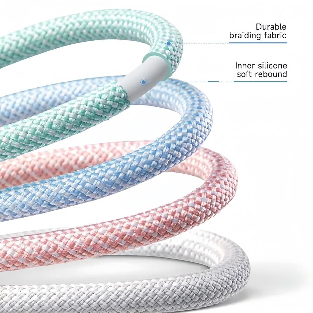 GenesVilla สายชาร์จ USB Type C To L สาย PD 20W 60W Fast Charge Data Cable คุณภาพสูง สําหรับ IP Pad รูปที่ 2