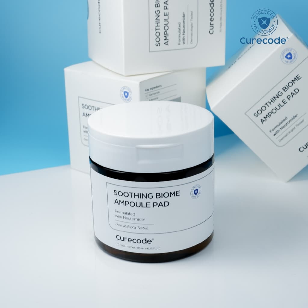 CURECODE SOOTHING BIOME AMPOULE PAD แพดแรกที่เพิ่มความแน่นใต้ผิว 12% ใน 2 สัปดาห์ รูปที่ 5
