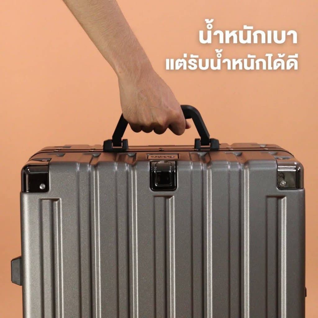 Tpartner แท้ กระเป๋าเดินทางล้อลาก DURA GUARD แข็งแกร่ง โครงอลูมิเนียม รับน้ำหนักถึง 80กก รูปที่ 7