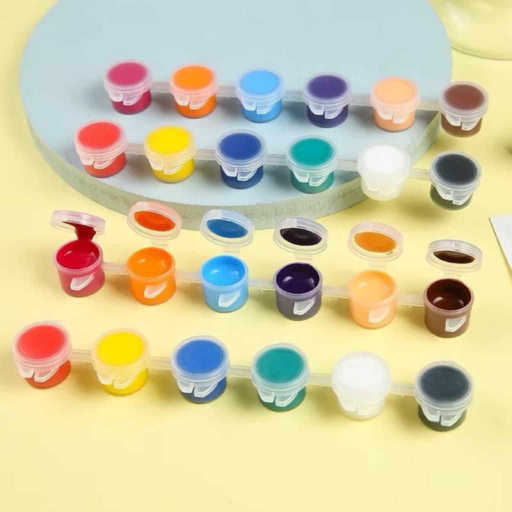 ปูนปั้น ตุ๊กตาระบายสี ปูนปลาสเตอร์ คิมิโกะ แถมสี 6 สี+พู่กัน ของแท้! รูปที่ 7