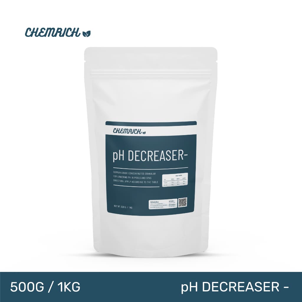 500G/1KG pH Decreaser- / pH Decreaser for pools - Chemrich รูปที่ 1