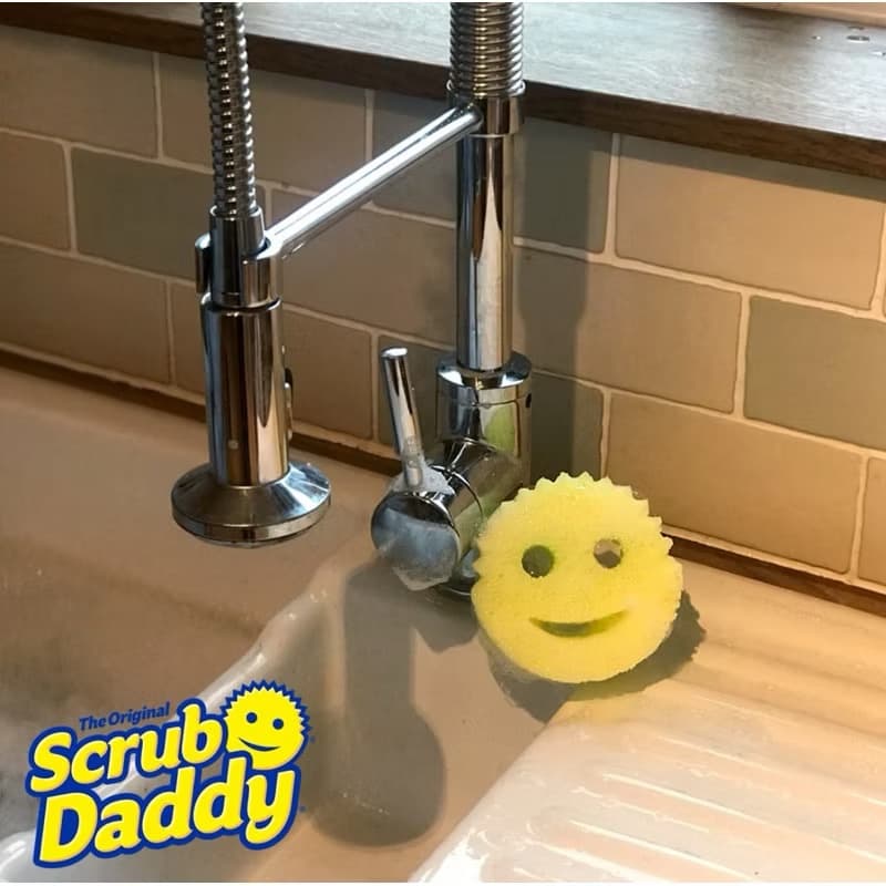 Scrub Daddy ฟองน้ำอเนกประสงค์ นำเข้าจากอเมริกา ฟองน้ำหน้ายิ้ม รูปที่ 6