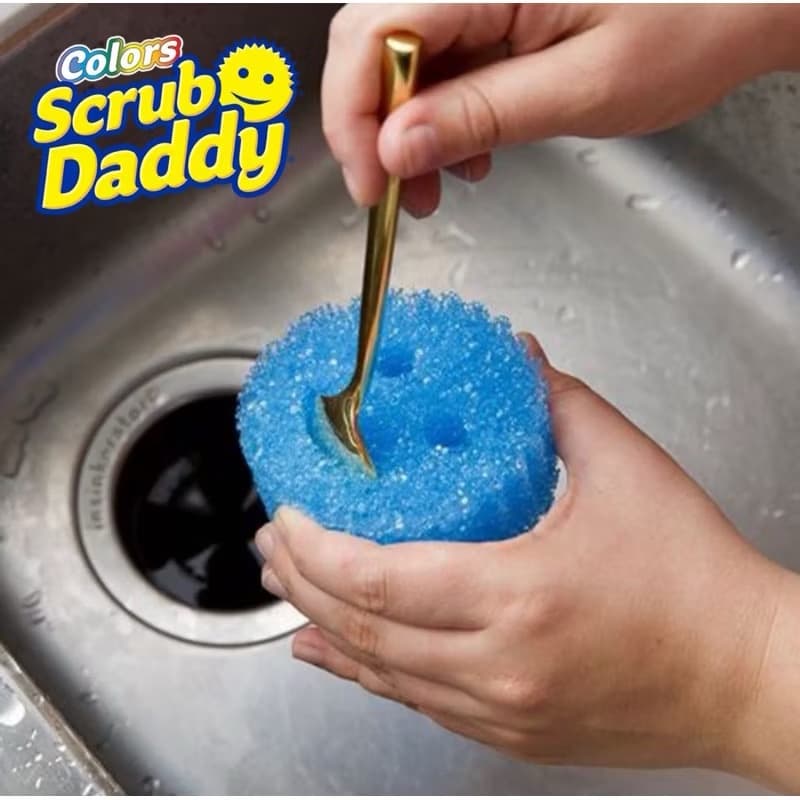 Scrub Daddy ฟองน้ำอเนกประสงค์ นำเข้าจากอเมริกา ฟองน้ำหน้ายิ้ม รูปที่ 4