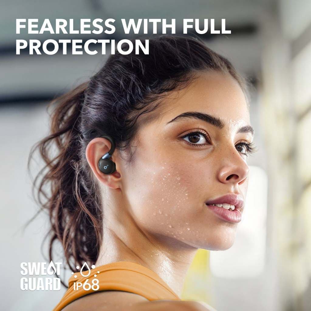 ANKER Soundcore Sport X20 หูฟังบลูทูธ หูฟังไร้สาย Sport Earbuds หูฟังออกกำลังกาย Adaptive ANC กันน้ำมาตรฐาน IP55 A3968 รูปที่ 8