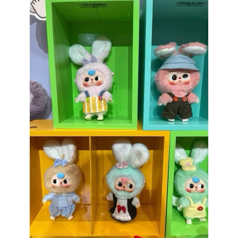 ยก BOX Baby Three กระต่ายมาการอง ยกกล่อง 6 จุ่ม Macaron Rabbit รูปที่ 6