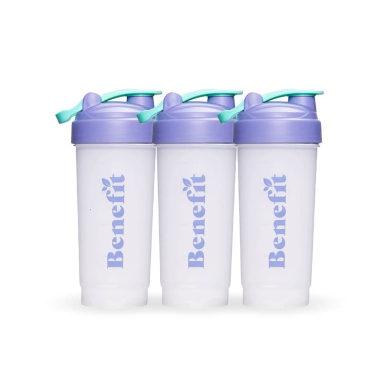 Protein Shaker แก้วเชค แพค 3 ใบ Shaker : รุ่นคลาสสิค Shaker Cup / Shaker Bottle แก้วชงโปรตีน โปรตีนพืช Benefit Beneplus รูปที่ 2