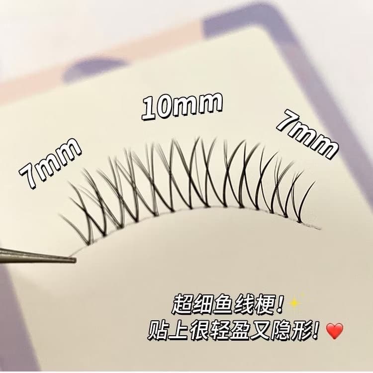 E181 ขนตาปลอม แกนใส 3D ขนมิงค์ แบบบาง ดูเป็นธรรมชาติ 5 คู่ ติดง่าย เหมือนขนตาจริง รูปที่ 5