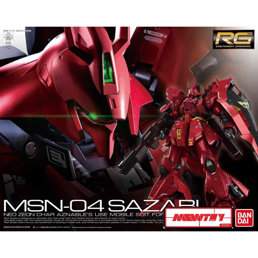 RG 29 1/144 MSN-04 Sazabi รูปที่ 1