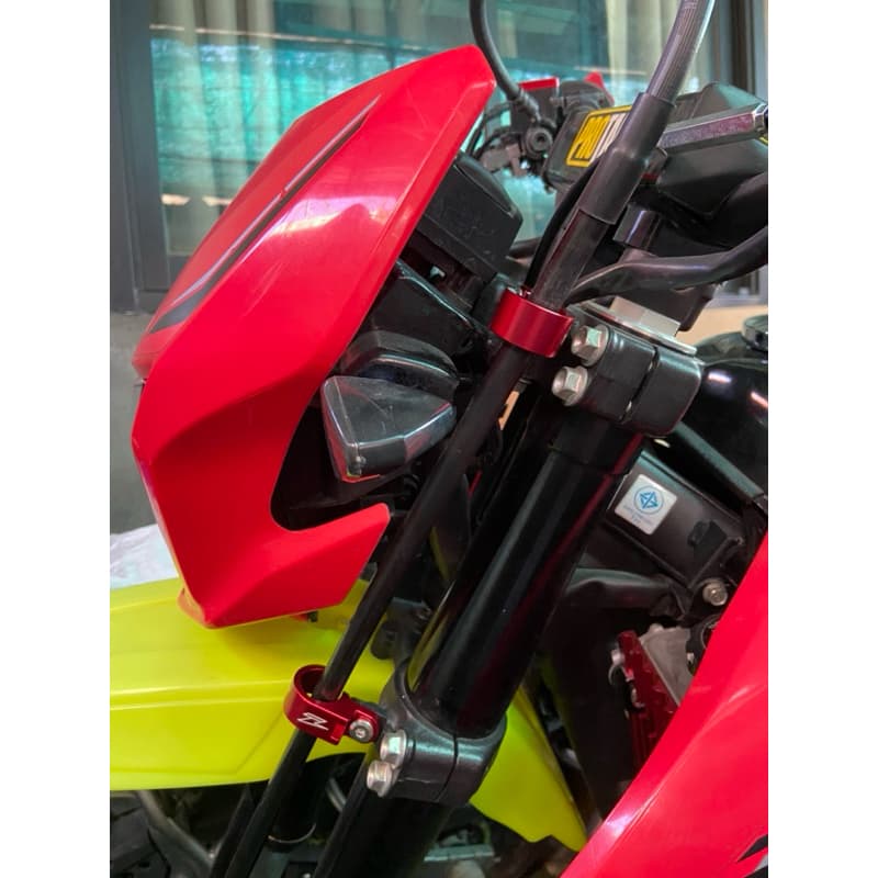 ตัวยึดสายเบรคแผงคอหน้า CRF250/300 รูปที่ 3