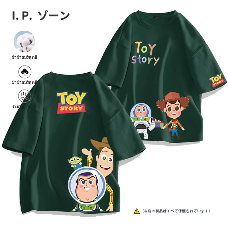 เสื้อยืด Toy Story 2025 ใหม่ผ้าฝ้ายแท้ เสื้อยืดลายการ์ตูนน่ารัก S-3XL ผ้านุ่ม สวมใส่สบาย ส่งเร็ว จัดส่งจากไทย รูปที่ 3