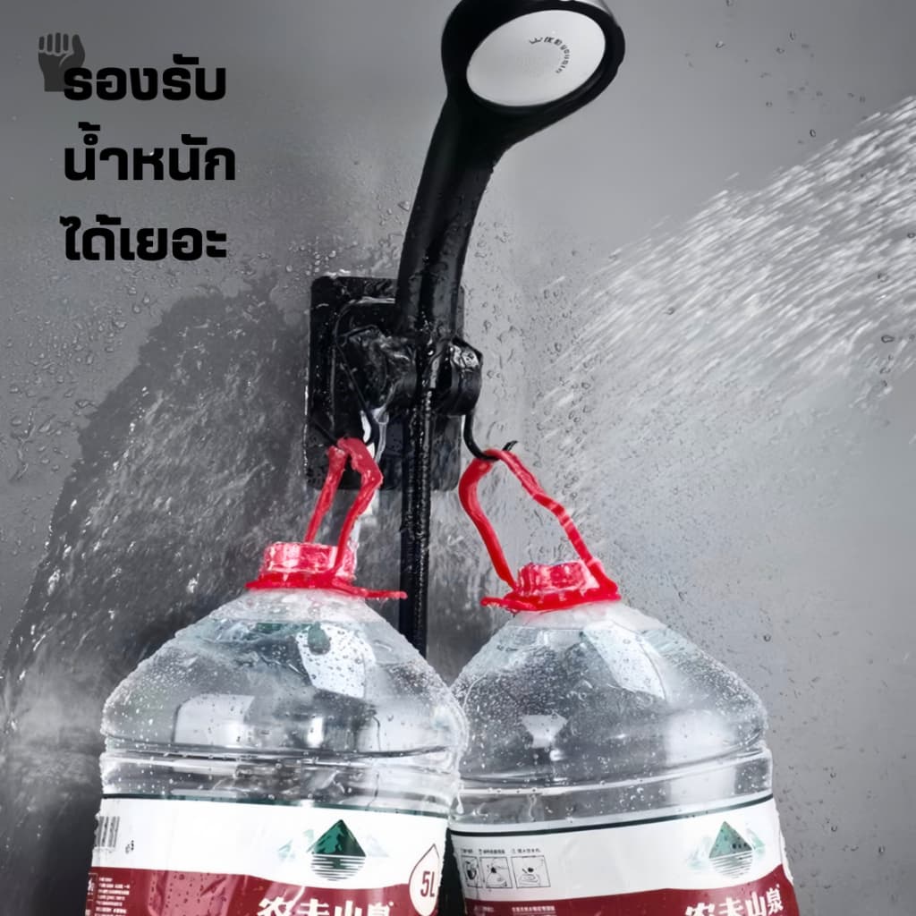ที่แขวนฝักบัวติดผนัง ปรับระดับองศาได้ ที่จับฝักบัว ที่แขวนฝักบัวอาบน้ำ ขาแขวนฝักบัว สายฉีด ที่แขวนสายชำระ รูปที่ 2