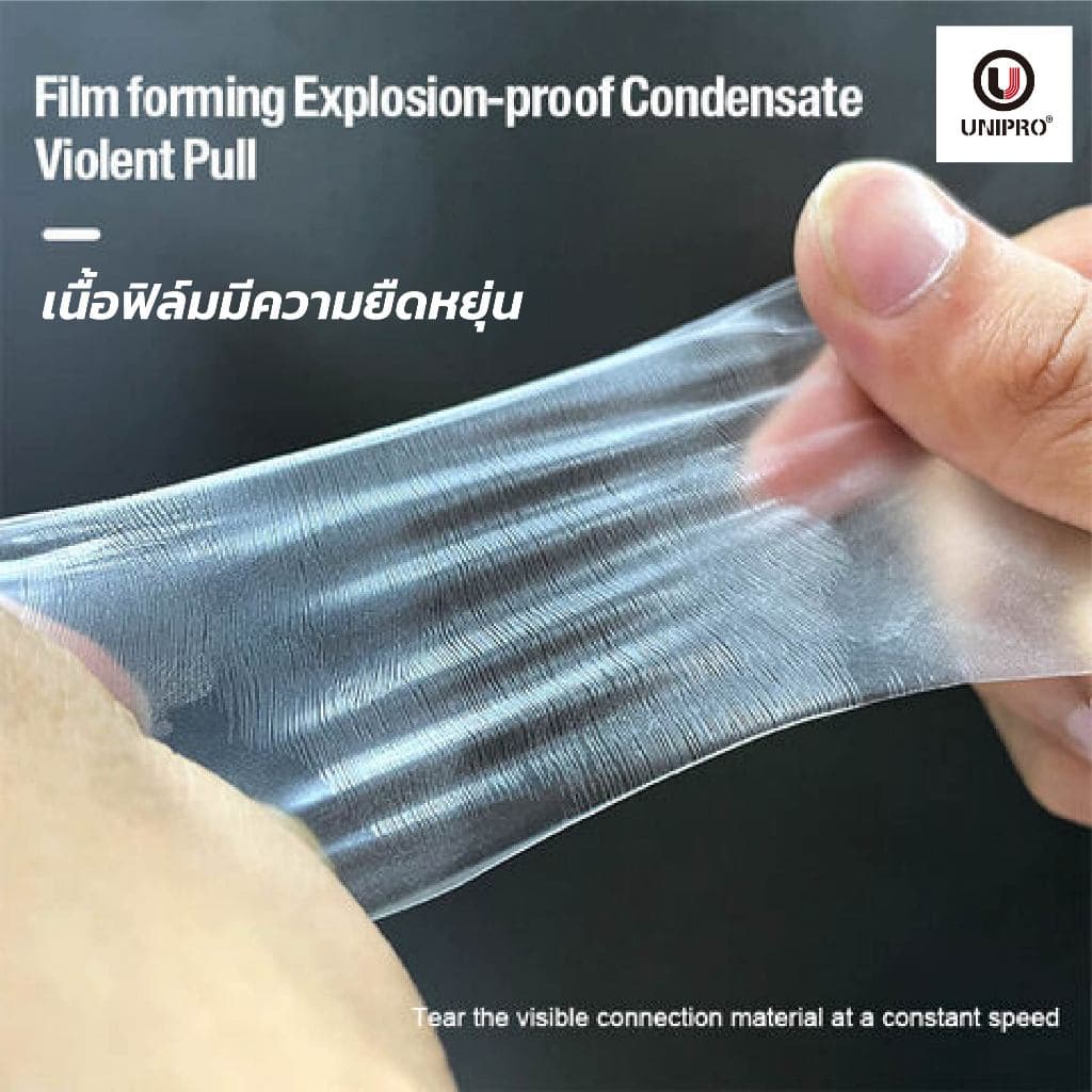UniPro ฟิล์มหลังไฮโดรเจล รุ่น iQOO Neo 10 TH CN Neo9 Neo8 Neo7 รูปที่ 4