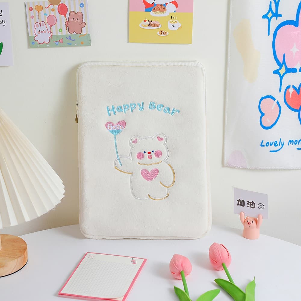 Chaichaishop กระเป๋าใส่ไอแพด แบบมีซิป ใส่ของได้เยอะ กันกระแทก ipad bag 9.7-11นิ้ว รูปที่ 6