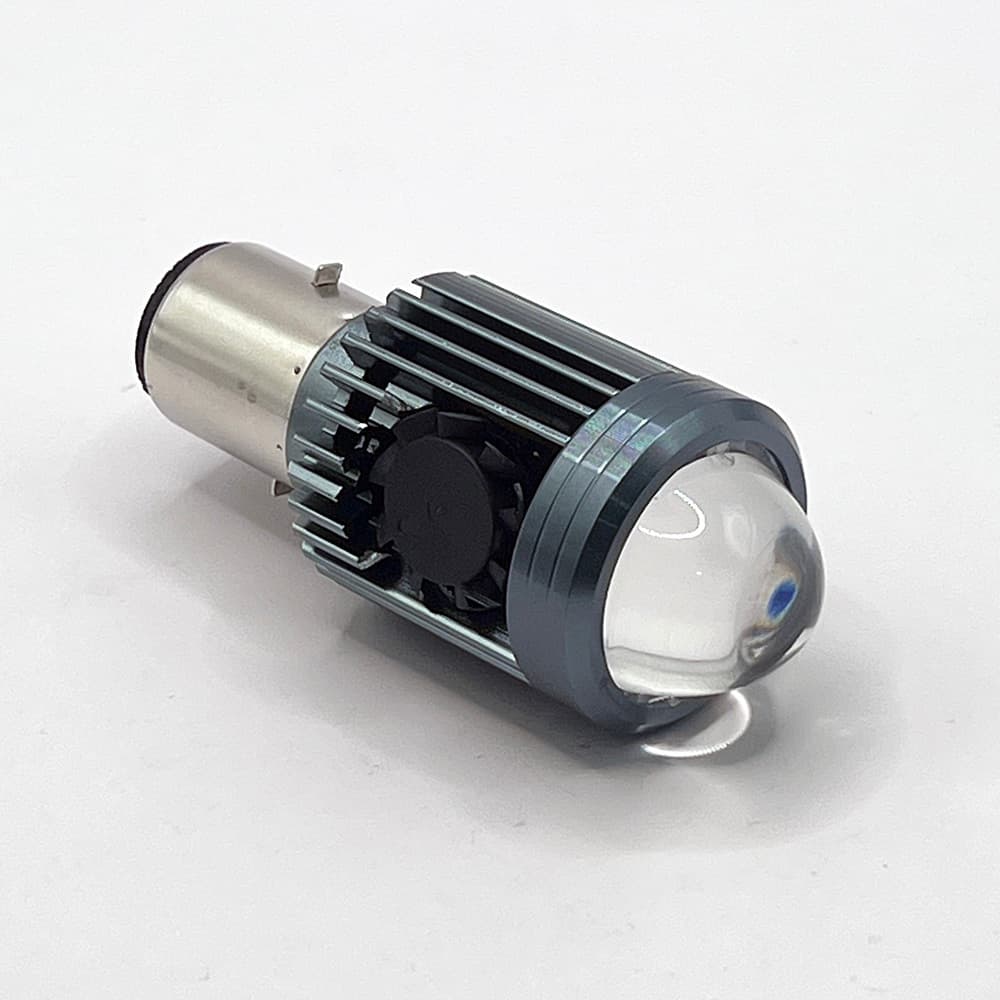 LC LUCENT ไฟหน้า มอเตอร์ไซค์ LED โปรเจ็คเตอร์ P15D BA20D H4 ไฟสูง ไฟต่ำ ในหลอดเดียวกัน รูปที่ 4