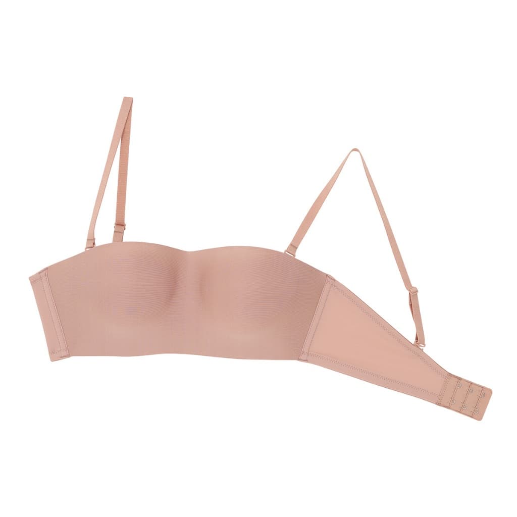 Wacoal Surprise Wireless Top Bra เสื้อชั้นในไร้โครง เกาะอก/สลับสายบ่า รุ่น WB9V09 สีเนื้ออมชมพู รูปที่ 3