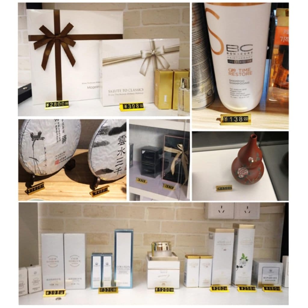 16 ชุด เซตป้ายราคา กรอบราคาอลูมิเนียมอัลลอยด์ ป้ายราคาสินค้า minimal ป้ายราคาเครื่องประดับ ป้ายราคาเสื้อผ้า รูปที่ 9