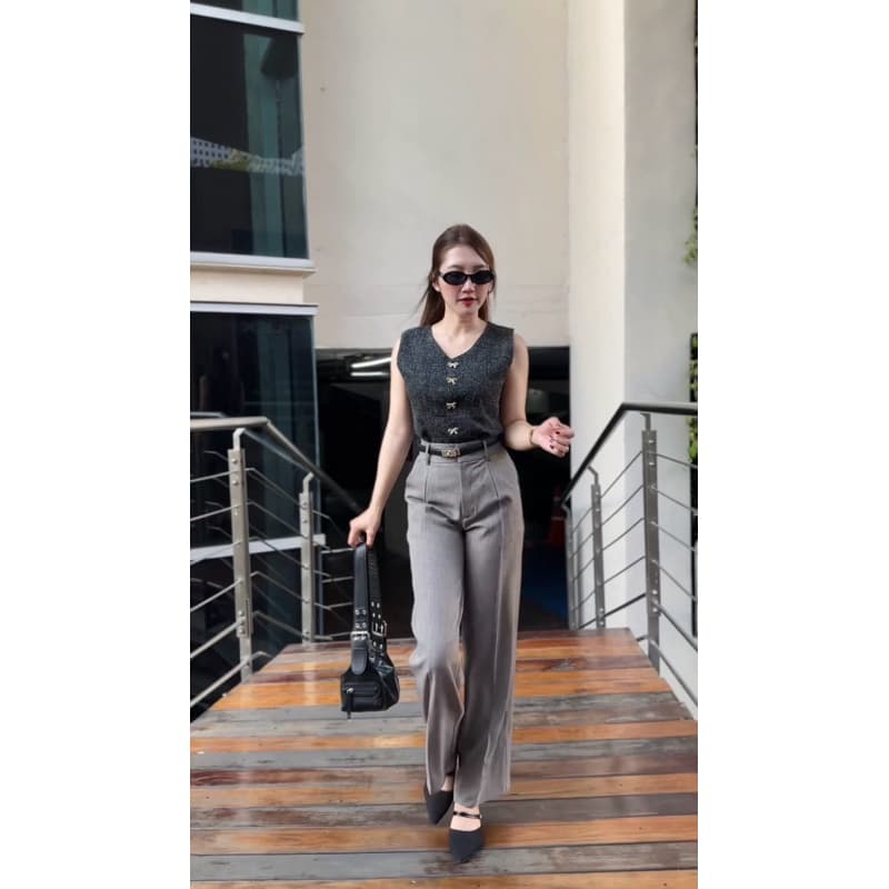 กางเกงขากระบอกกลาง รูปที่ 4