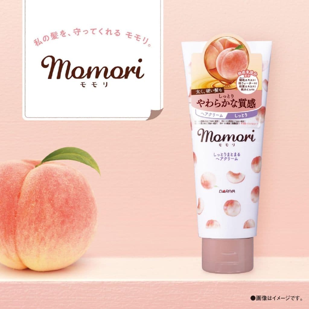 Dariya Momori Moist Hair Cream ครีมบำรุงเพิ่มความชุ่มชื้นให้เส้นผม 150g Koneko รูปที่ 4