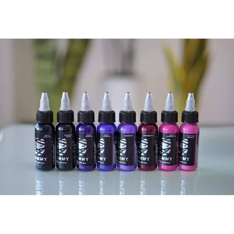 สีสัก สีมัมมี่ สีสักลาย Mummy tattoo ink สีสวยแจ่มติดชัด รูปที่ 9