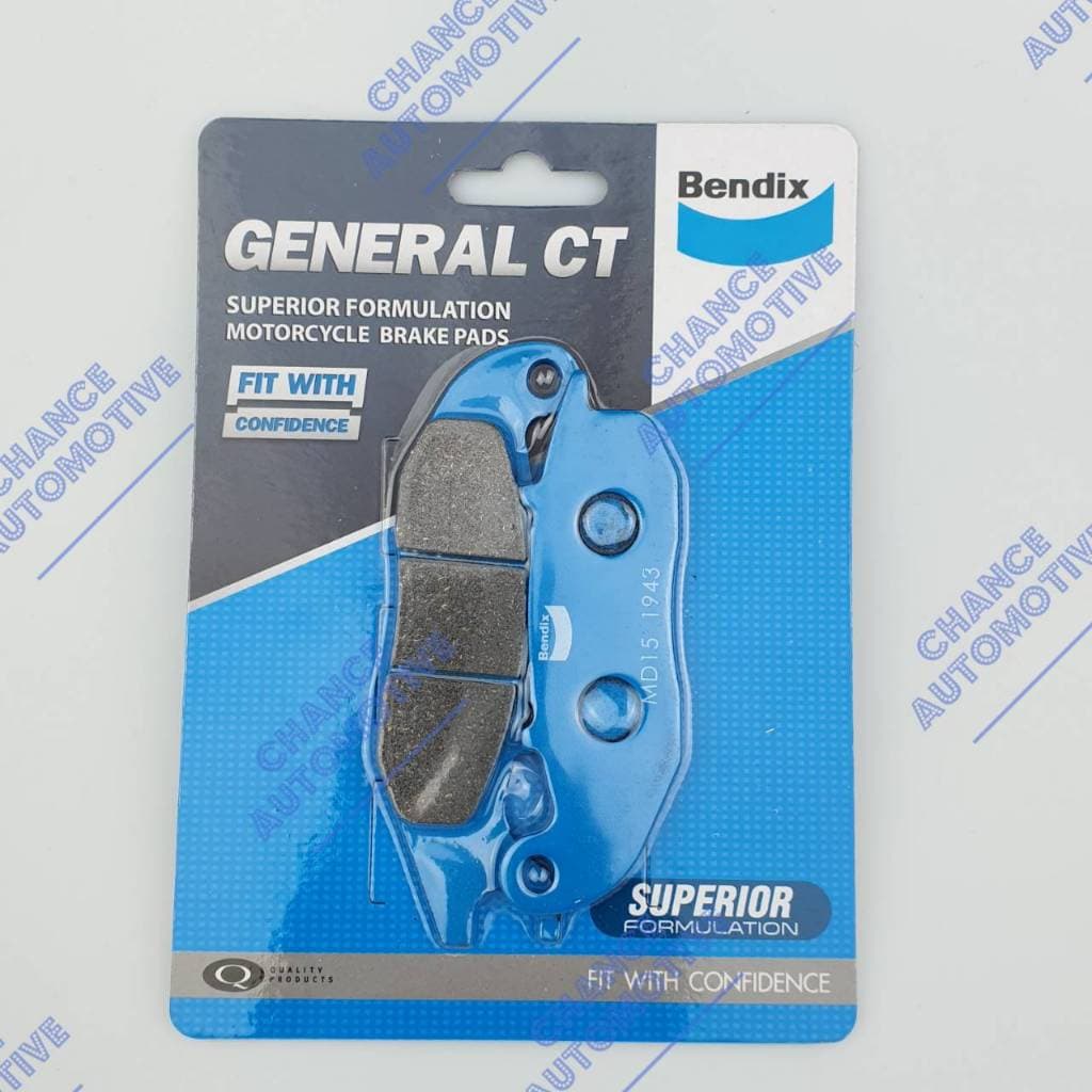 BENDIX MD15 ผ้าดิสเบรคหน้า wave125R,S / wave100S 2005 / Sonic new 2004 รูปที่ 1