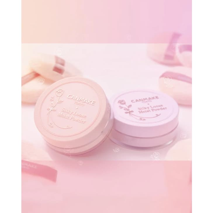 CANMAKE Silky Loose Moist Powder แป้งฝุ่นCanmake เนื้อละเอียดเนียนนุ่ม รุ่นใหม่ล่าสุด สุดฮิตจากญี่ปุ่น รูปที่ 6