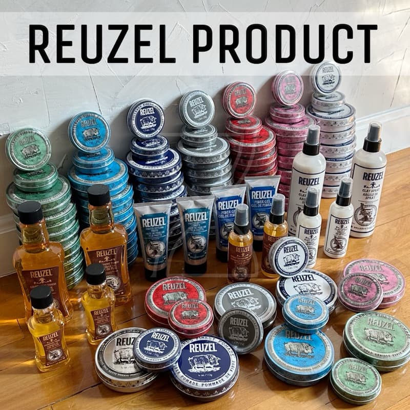 REUZEL ผลิตภัณฑ์จัดแต่งทรงผม reuzel pomade, reuzel grooming รูปที่ 1