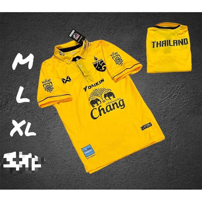เสื้อกีฬาเสื้อบอลชายคอปกปักโลโก้ทีมชาติไทยเสื้อกีฬาโปโลชาย รูปที่ 5
