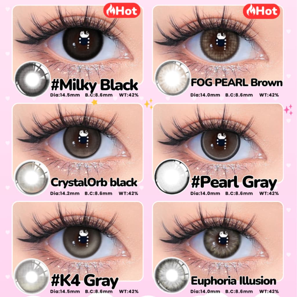 𝐔𝐘𝐀𝐀𝐈 𝐱 𝐅𝐑𝐄𝐒𝐇𝐋𝐀𝐃𝐘 คอนแทคเลนส์สายตาสั้น สีธรรมชาติ มีค่าสายตา ในไทย รูปที่ 2