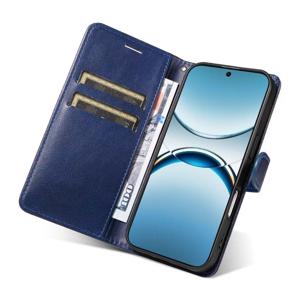 เคส กระเป๋า ฝาพับ กระดุม สำหรับ Oppo Realme C21Y C25Y C25 C21 C20 C17 C12 C15 C11 2021 Realme 5 5s 5i 6i 7i Realme 9i รูปที่ 2