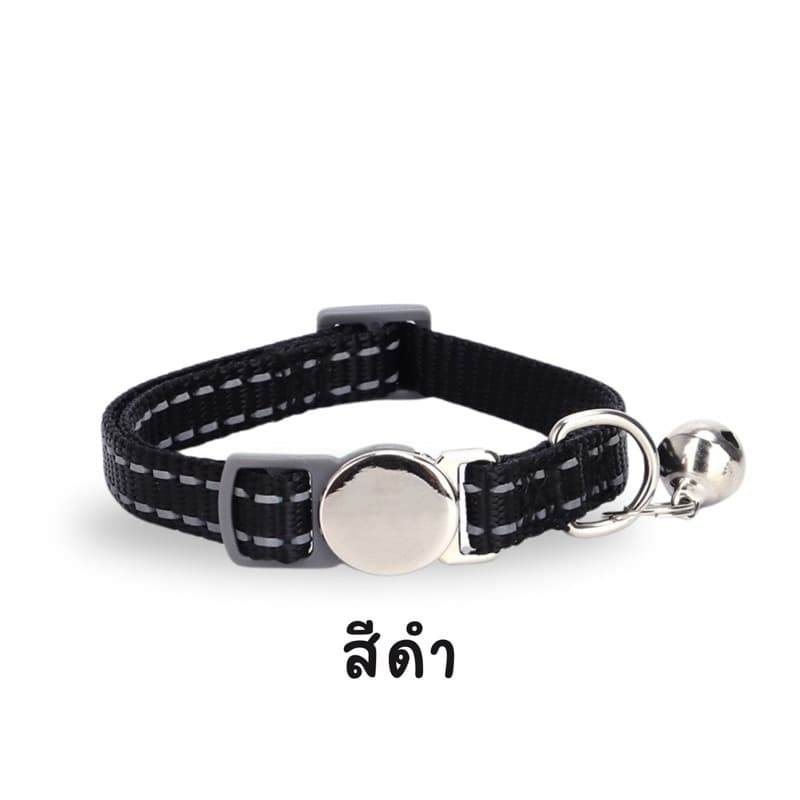 pawlux pets ปลอกคอนิรภัย กำหนดชื่อได้ สแตนเลสแท้ไม่เป็นสนิม แกะสลักฟรี พร้อมกระดิ่ง ร้านไทย รูปที่ 8