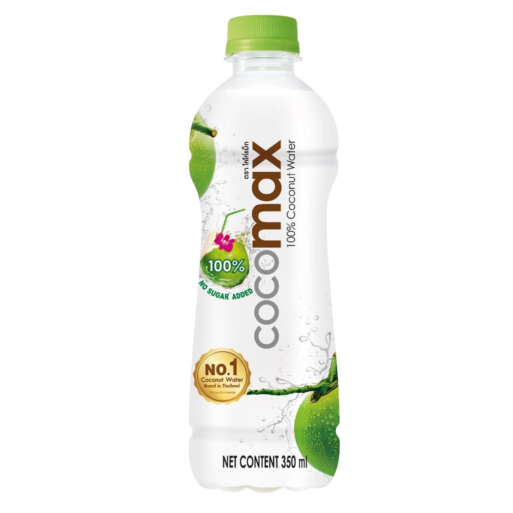 ] Cocomax โคโค่แม็ก น้ำมะพร้าวแท้ 100% 350 มล. ยกลัง รูปที่ 3