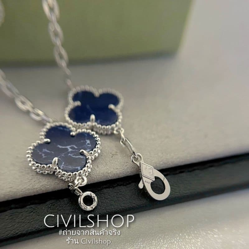 สร้อยข้อมือ ใบโคลเวอร์ ดอก1.5ซม. CIVIL JEWELRY รูปที่ 9