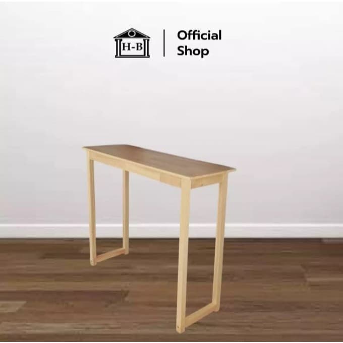 Home Best โต๊ะบาร์ไม้ยางพารา แข็งแรง ทนทาน ขนาด 120x40x74 cm.คุณภาพดีเยี่ยม ดีไซน์ทันสมัย ประกอบให้ฟรีทุกจังหวัดหลัก รูปที่ 4