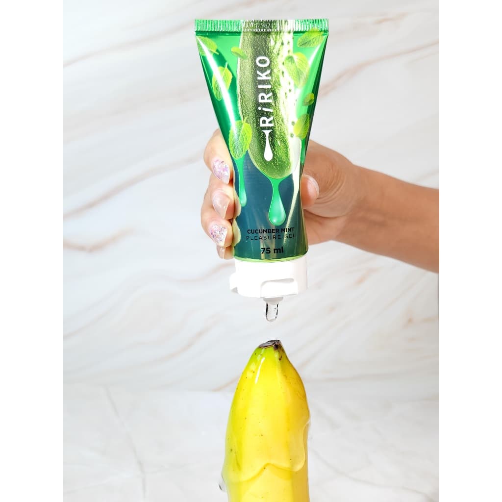 RIRIKO PLEASURE GEL - เจลหล่อลื่นสูตรน้ำ ใส ไม่เหนียวเหนอะหนะ 75ML รูปที่ 4
