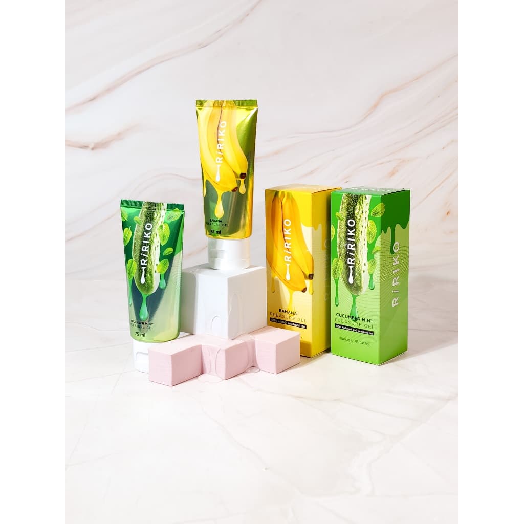 RIRIKO PLEASURE GEL - เจลหล่อลื่นสูตรน้ำ ใส ไม่เหนียวเหนอะหนะ 75ML รูปที่ 2