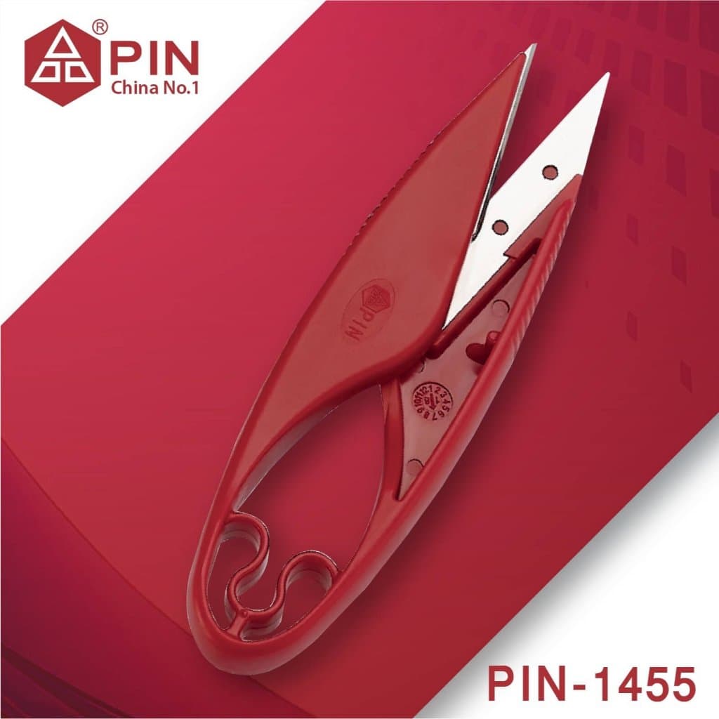 Pin กรรไกรตัดเศษด้าย ด้ามแดง รูปที่ 3