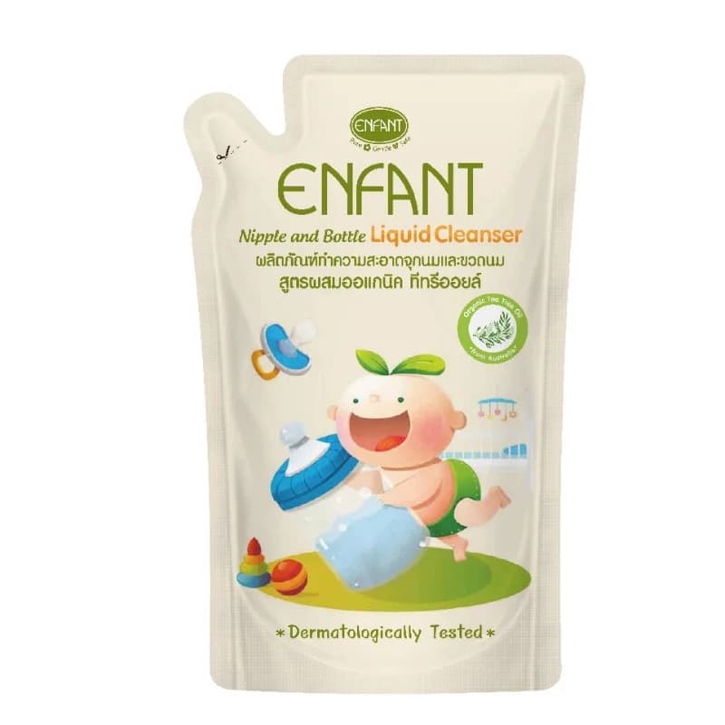 อองฟองต์ผลิตภัณฑ์ทำความสะอาดจุกนมและขวดนมสูตร Organic Tea Tree Oil ชนิดขวดขนาด700มล. รูปที่ 4
