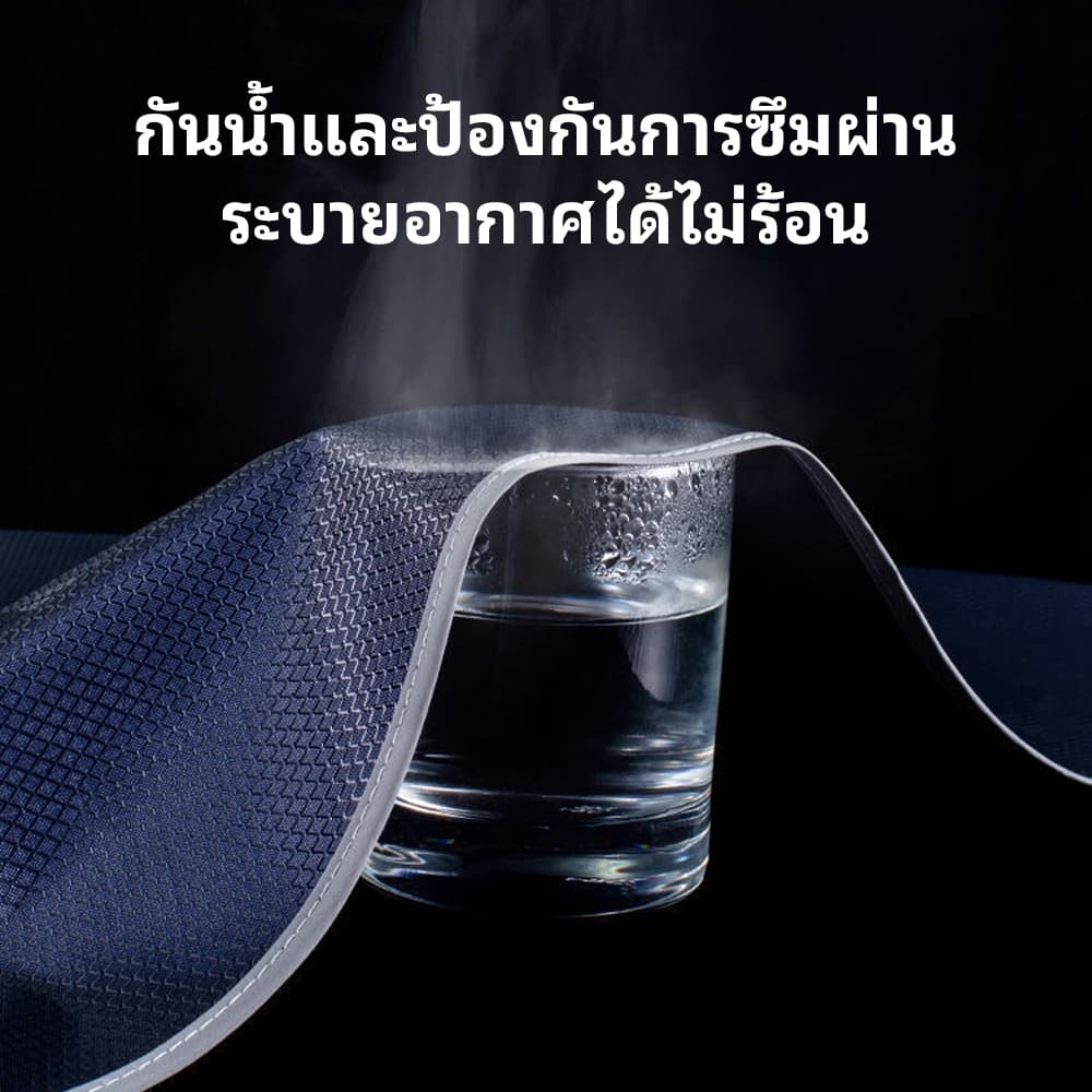 ชุดกันฝน เสื้อกันฝนมอเตอร์ไซค์ ชุดกันฝนผู้ใหญ่ แฟชั่นกันน้ำกันฝน วัสดุคุณภาพดี มีฮู้ด มี 2 สีให้เลือก รูปที่ 8