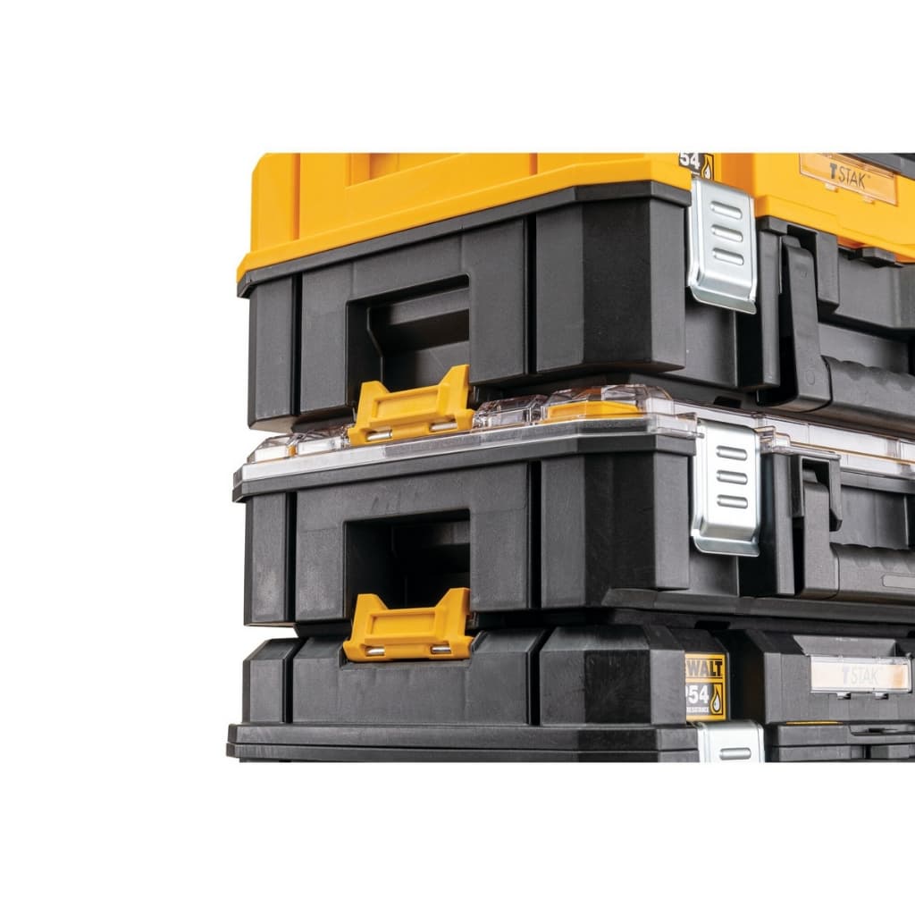 แท้ ส่งด่วนDEWALT ชุดกล่องเครื่องมือ รุ่น DWST83346-1 ขนาดใหญ่ มีถาด TSTAK ช่องใหญ่ 44 ลิตร กล่องเครื่องมือ รูปที่ 6
