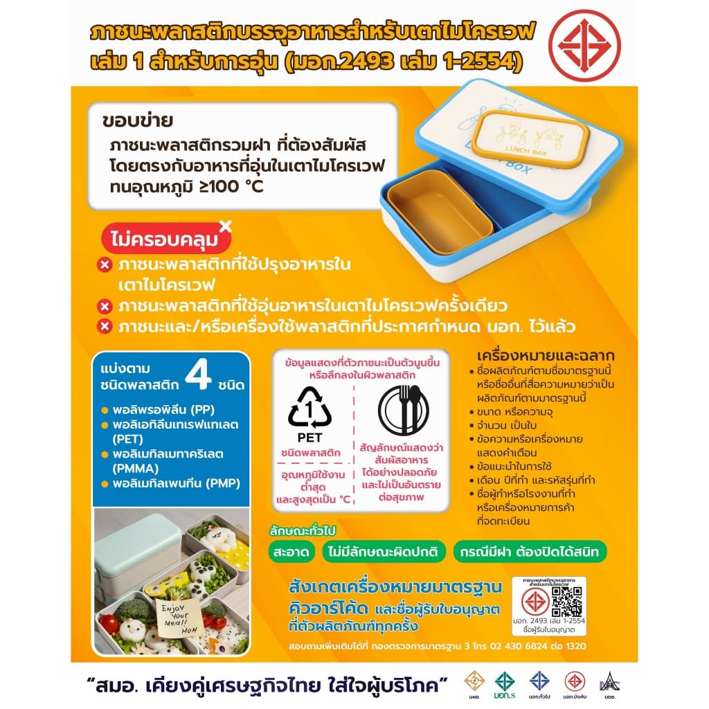 กล่องถนอมอาหาร ทรงจตุรัส มีหลายขนาด สินค้า เกรดA รูปที่ 2