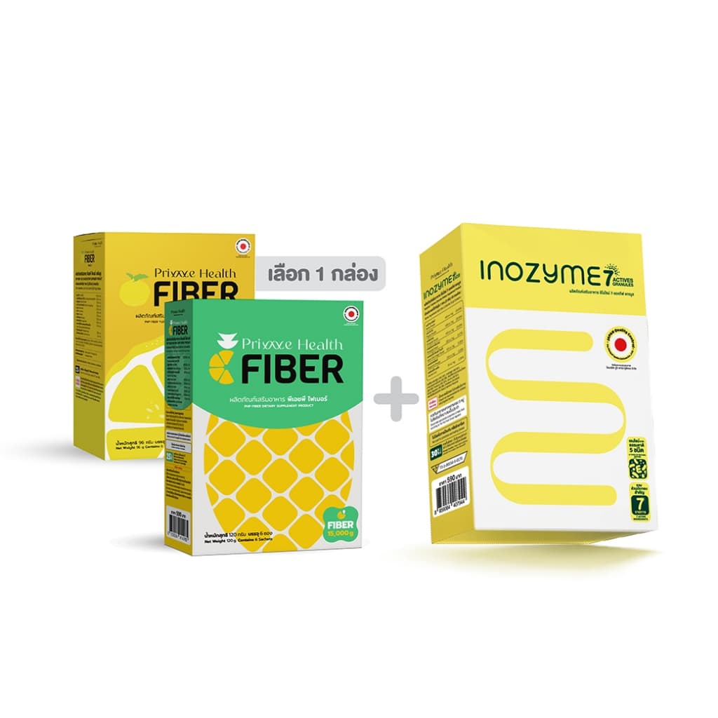 Prime Health Fiber + Inozyme 7-Active Granules สูตรผง รูปที่ 2