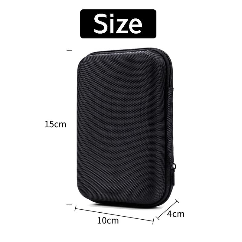 กระเป๋าใส่หูฟัง สายชาร์จ Power Bank ฮาร์ดดิสและอื่นๆ รุ่น BAG 103 มีให้เลือกหลายขนาด รูปที่ 5