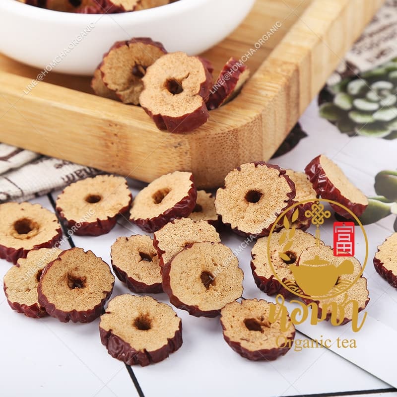 ชาพุทราจีน พุทราจีนแห้ง เกรด AA ใหญ่ สด ใหม่ สะอาด เต็มชิ้น ไม่ใช่เศษ Chinese jujube Tea รูปที่ 4