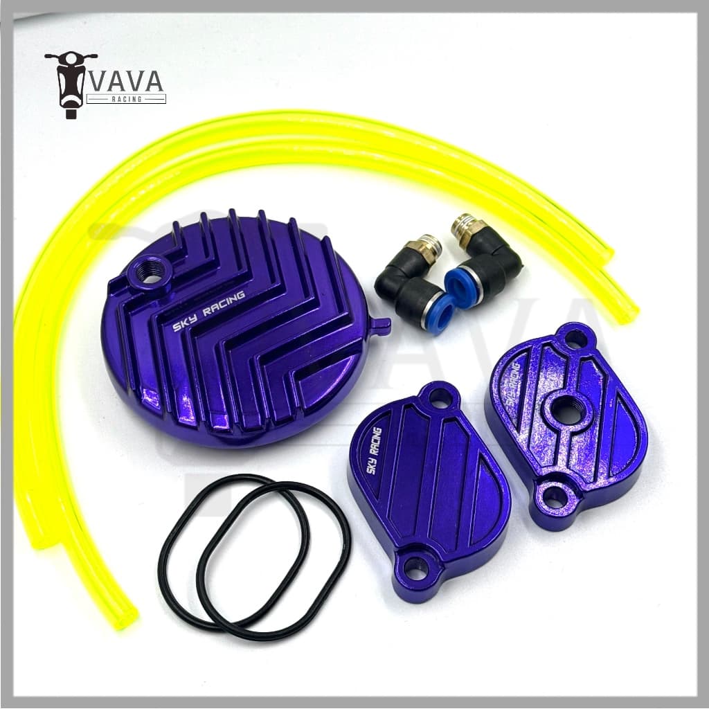 ฝาวาวล์ ​+ ฝาปิดโซ่ราวลิ้น Wave125/r/s บังลม หัวแหลม หัวเถิก / ดรีม125 รูปที่ 6